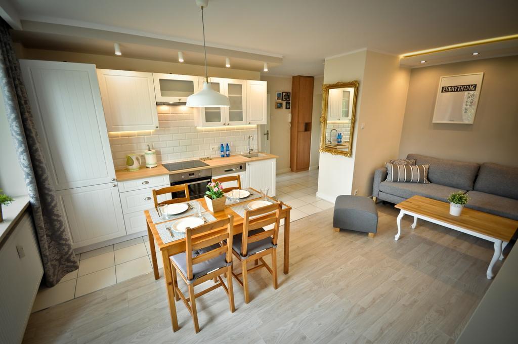 Unique Apartment Okrzei Sopot Rum bild
